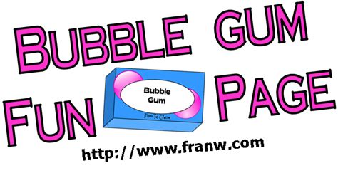 Bubble Gum Activities 8211 Franw Com Bubble Gum Science Experiment - Bubble Gum Science Experiment