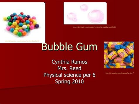 Bubble Gum As Art Pptx Powerpoint Bubble Gum Science - Bubble Gum Science