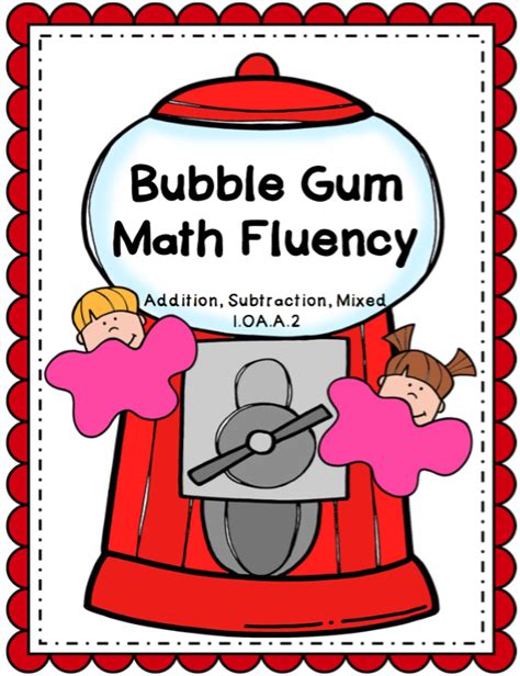 Bubble Gum Math Here In The Bonny Glen Math Bubbles - Math Bubbles