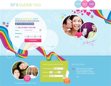 bubble tea dating site