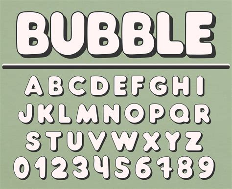 Bubble Writing I   Bubbles Fonts Fontspace - Bubble Writing I