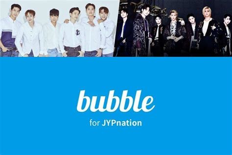 BUBBLE DE JYPNATION lanzar JYP Edition  2PM y Stray Kids es el primero