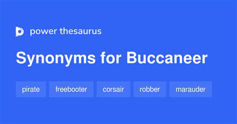 Buccaneer Synonym