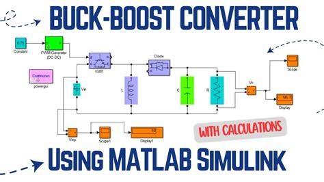 buck boost converter matlab