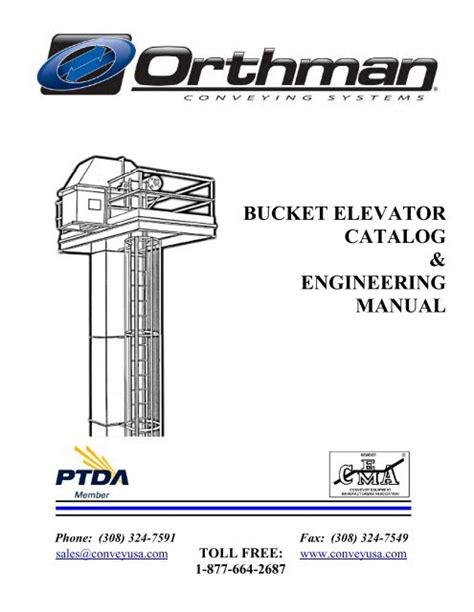 Bucket Elevator Catalog Engineering