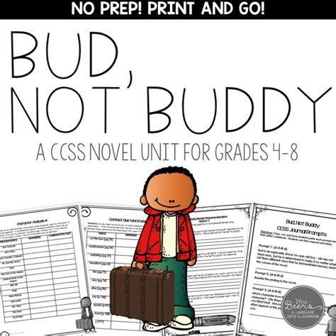 bud not buddy unit lesson plan