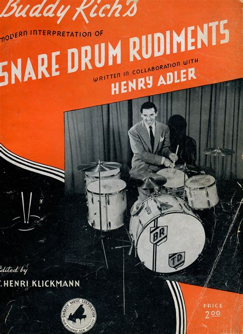 buddy rich snare method