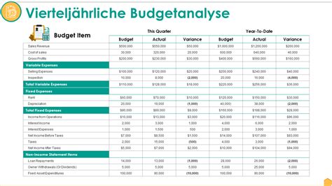 budget analyse
