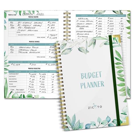 Read Online Budget Planner Budgeting Book Expense Tracker Bill Tracker For 365 Days Large Print 8 5X11 Budget Planner Volume 5 