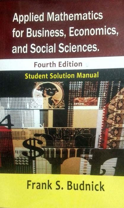 Budnick Applied Mathematics Solution