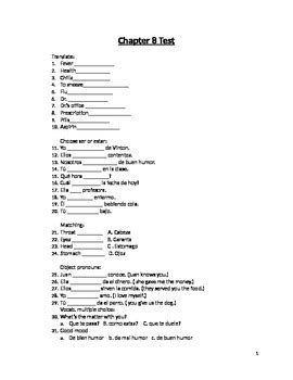 Full Download Buen Viaje Level 1 Chapter 8 