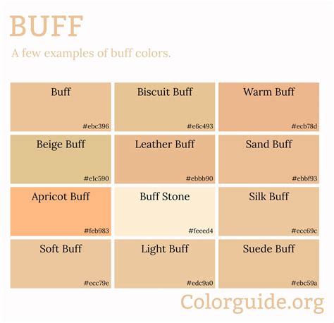 buff color