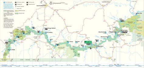 Buffalo National River Map
