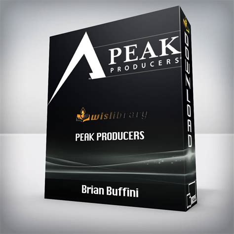 Full Download Buffini Peak Producers 