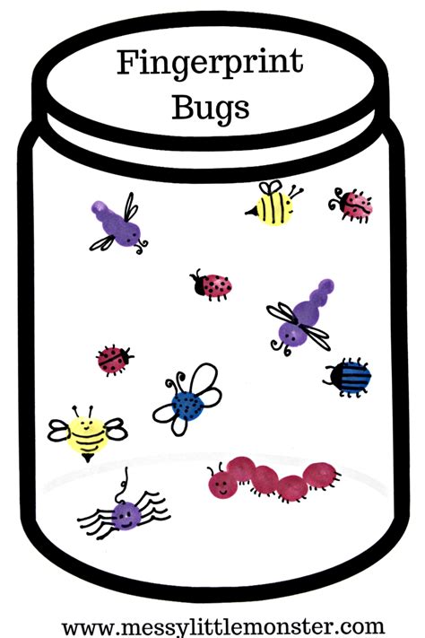 Bug Jar Printable Free