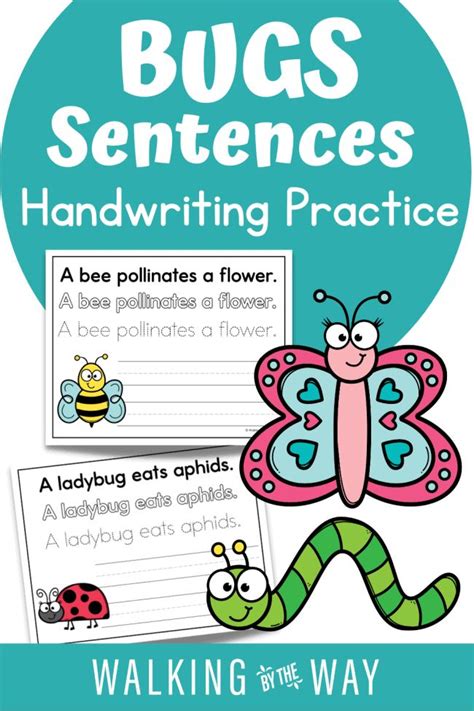 Bugs Handwriting Sentences To Copy Walking By The Handwriting Sentences To Copy - Handwriting Sentences To Copy