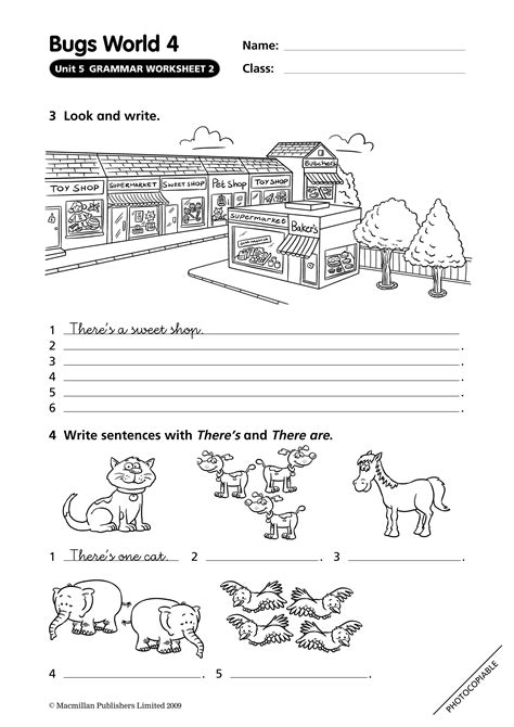 bugs world 4 macmillan activity