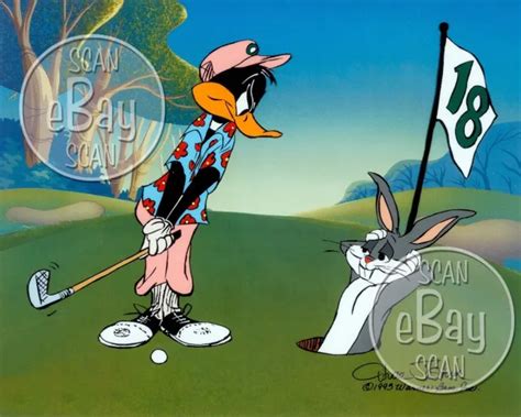 Animation cel of Bugs Bunny and Daffy Duck National Museum of American History