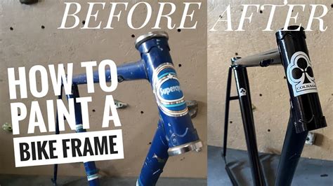 build - DIY Painting a Bike Frame: Is it possible