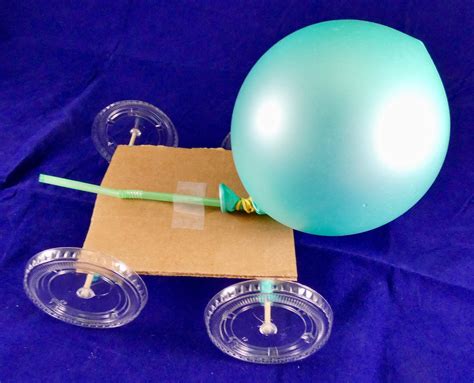 Build A Balloon Car Stem Activity Science Buddies Science Experiment With Balloon - Science Experiment With Balloon