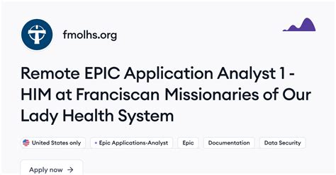 Build Analyst Application Guide Franciscan Health System
