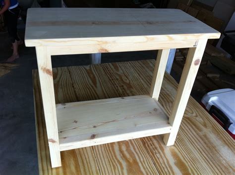 Building A Simple End Table