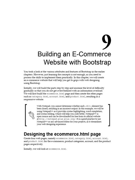 building an e commerce website with bootstrap packt