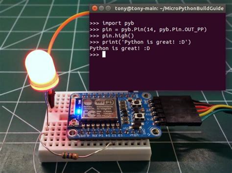 Building And Running Micropython On The Esp8266 Robotpark