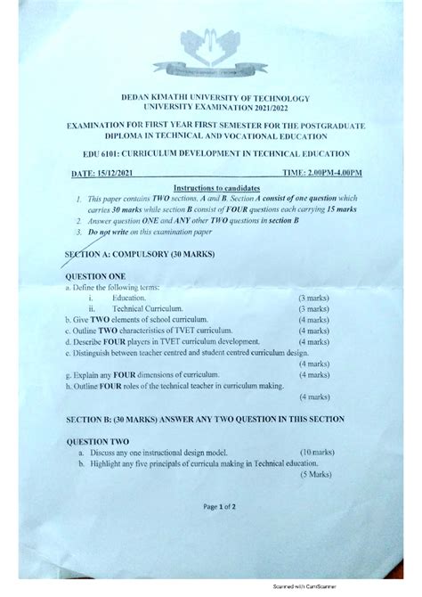 Building Construction Technology Past Papers