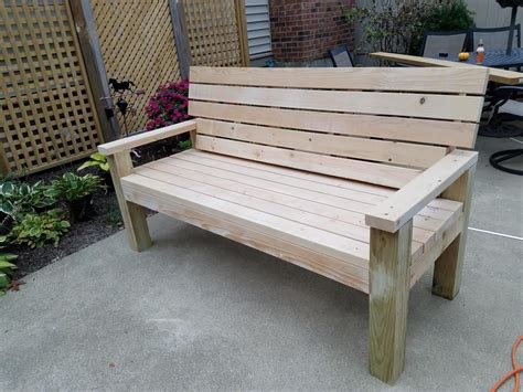 building garden bench