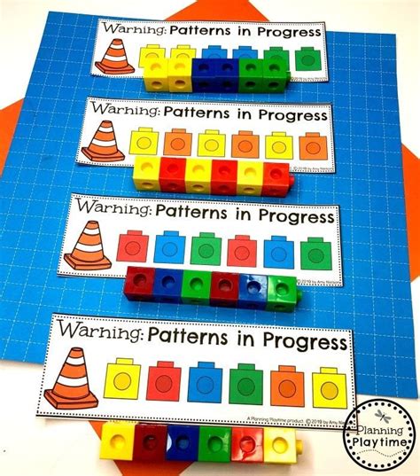 Building On Patterns Kindergarten Themes Features And Pattern Writing For Kindergarten - Pattern Writing For Kindergarten