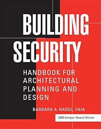 building security handbook for architectural planning and design