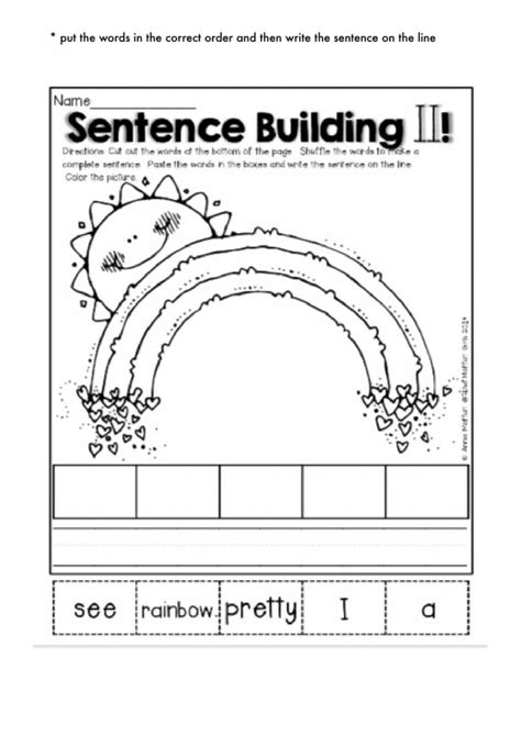 Building Sentences Worksheets 99worksheets Open Sentence Math Worksheets - Open Sentence Math Worksheets