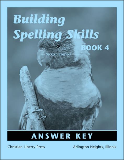 Building Spelling Skills Book 4 Student Workbook 2nd Spelling Workbook Grade 4 - Spelling Workbook Grade 4