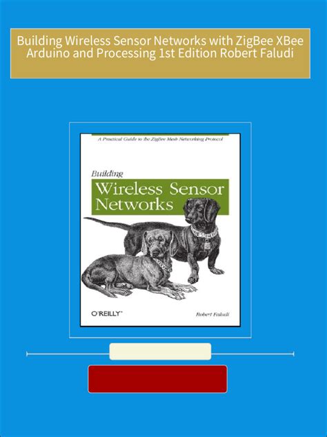 building wireless sensor networks with zigbee xbee arduino and processing robert faludi