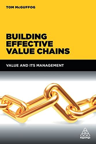 Read Online Building Effective Value Chains Value And Its Management 