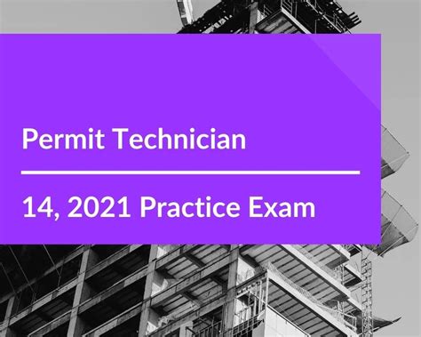 Download Building Permit Technician Practice Test 
