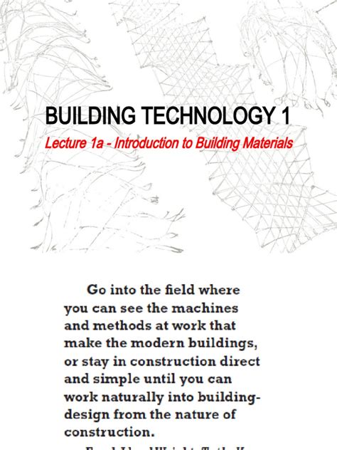 Download Building Technology Lecture Notes Musikaore 