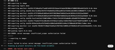 buildx failed with error failed to solve server message