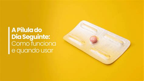 Bula Da Pilula Do Dia Seguinte