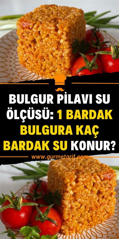 bulgur ölçüsüs