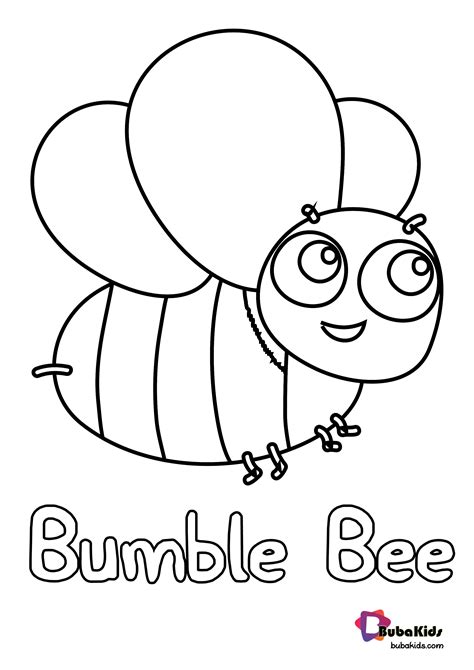 bumble bee coloring pages