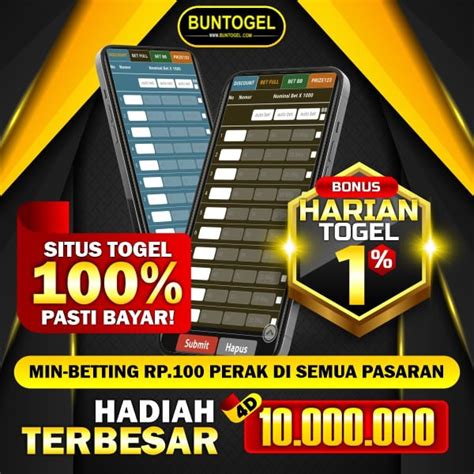 Buntogel88 : Situs Togel Terpercaya Nomor Satu