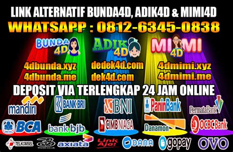 BUNDA4D PLAY ~> Situs Togel Terbesar Dan Toto Togel 4D