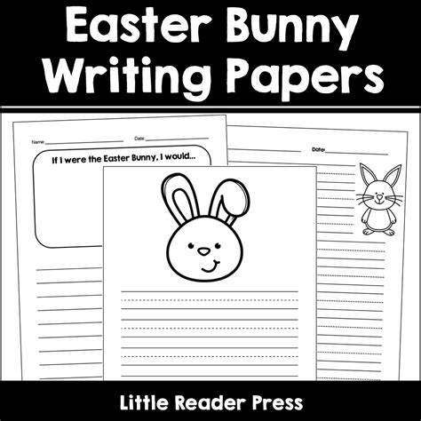  Bunny Writing Paper - Bunny Writing Paper