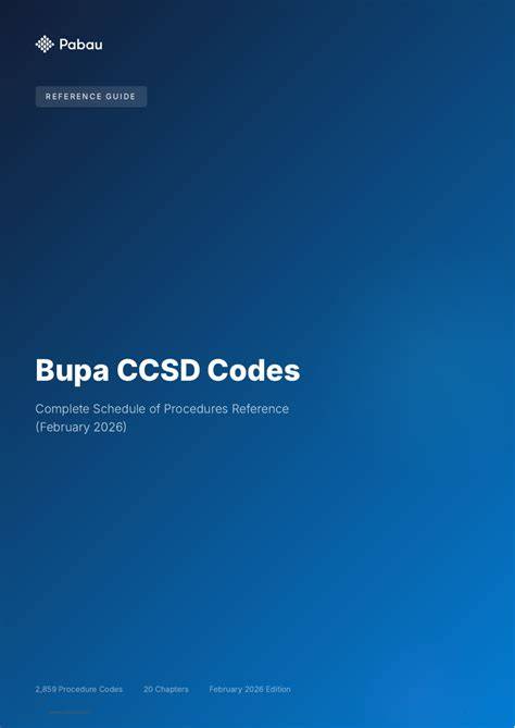 Bupa Codes Of Procedures