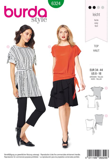Burda Style Side Tie