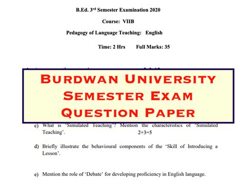 Full Download Burdwan University 2013 Final Question Paper 