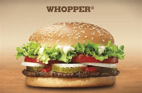 burger king free whopper survey