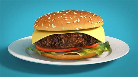 Burger4d   Burger Cinema 4d Models For Download Turbosquid - Burger4d